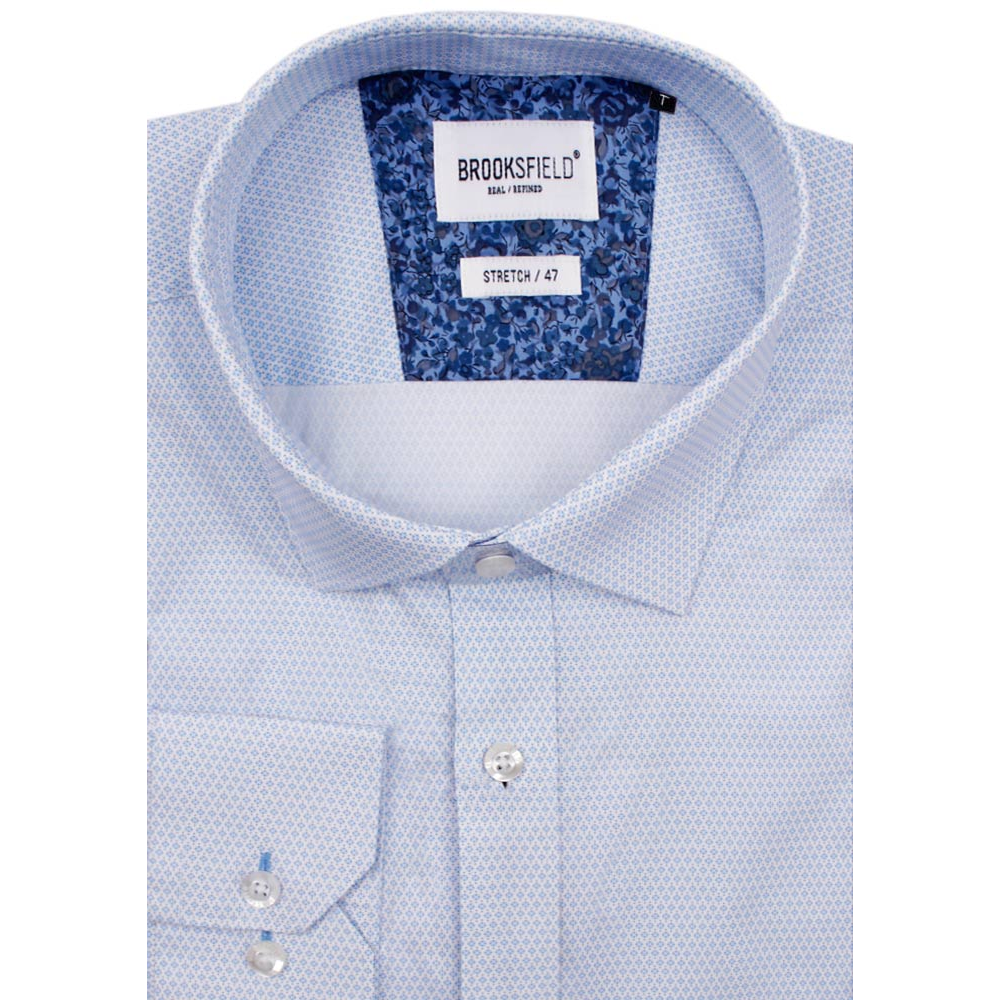 BROOKSFIELD TALL MINI DOT L/S SHIRT