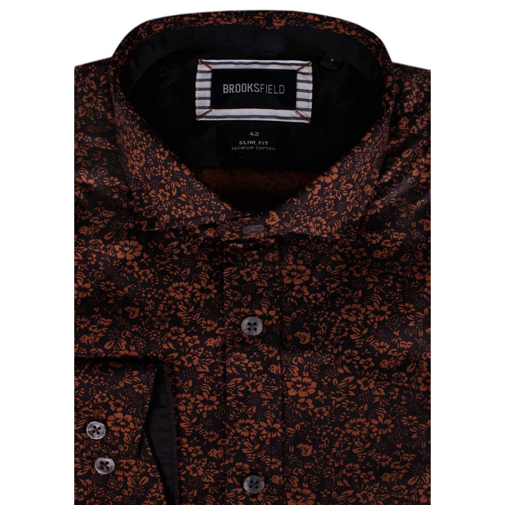 BROOKSFIELD TALL FLORAL L/S SHIRT