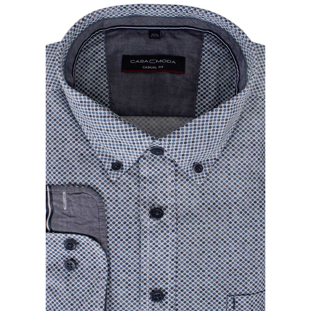 CASA MODA FULL DOT L/S SHIRT - BRANDS-CASA MODA : TALL GUY MENSWEAR ...